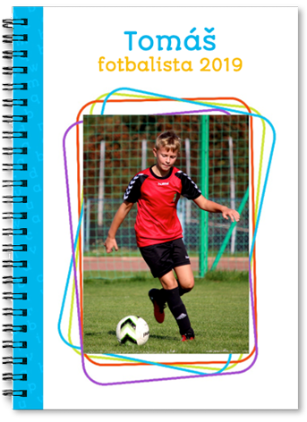 Fotokniha - kroužková vazba A5 - Veselé barvy